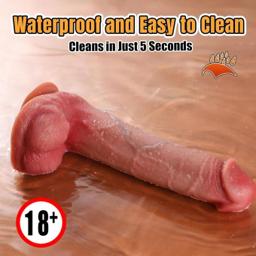 Highly Realistic Dildo Set, Safe Silicone Material, G Spot Stimulator for Couples view 2